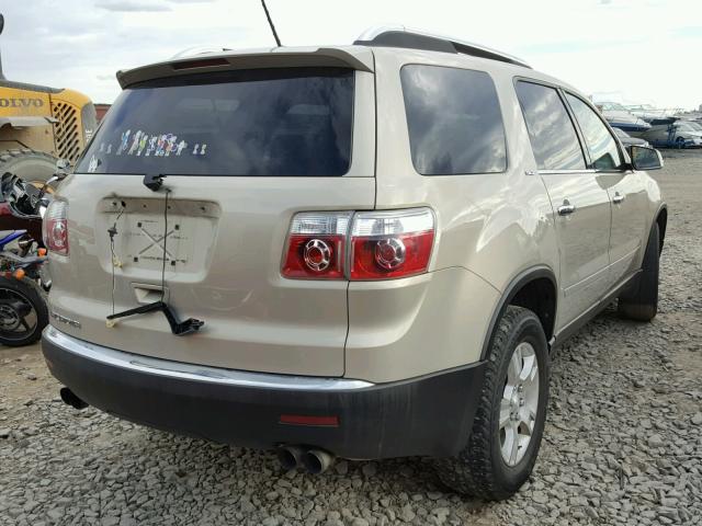 1GKER23D29J114616 - 2009 GMC ACADIA BROWN photo 4