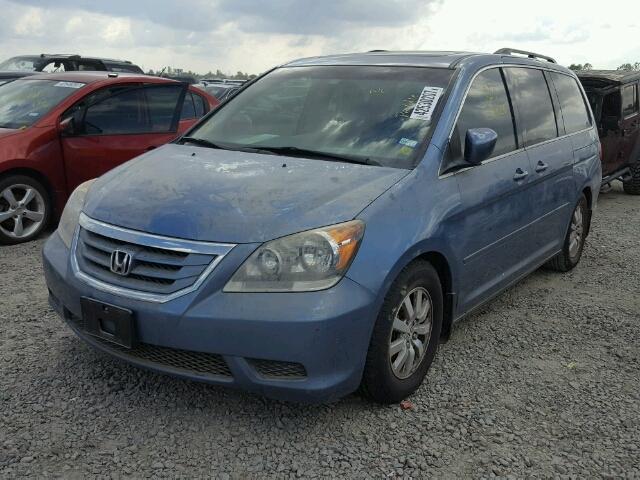 5FNRL3H72AB024319 - 2010 HONDA ODYSSEY BLUE photo 2