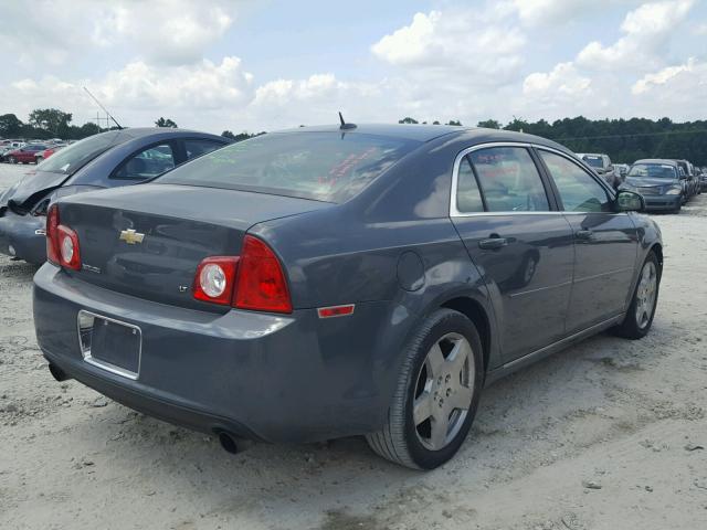 1G1ZJ57779F206200 - 2009 CHEVROLET MALIBU 2LT GRAY photo 4