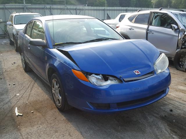 1G8AN12F84Z222181 - 2004 SATURN ION LEVEL BLUE photo 1