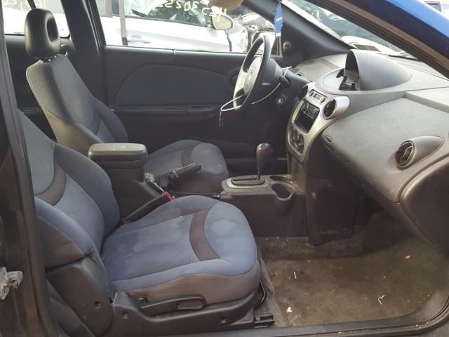 1G8AN12F84Z222181 - 2004 SATURN ION LEVEL BLUE photo 5