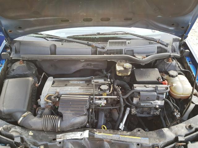 1G8AN12F84Z222181 - 2004 SATURN ION LEVEL BLUE photo 7