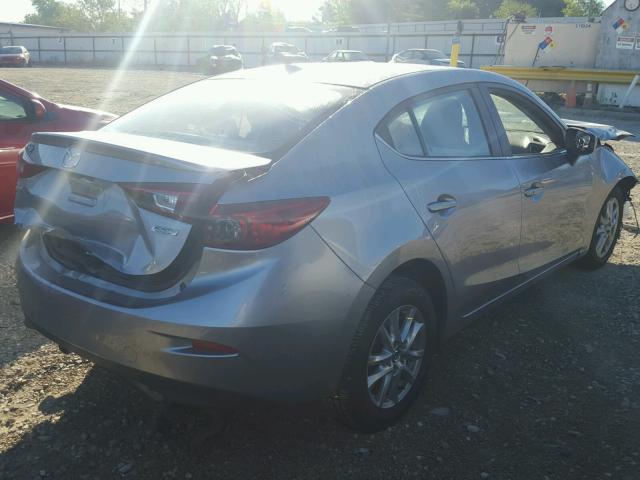 JM1BM1V75E1156013 - 2014 MAZDA 3 GRAY photo 4