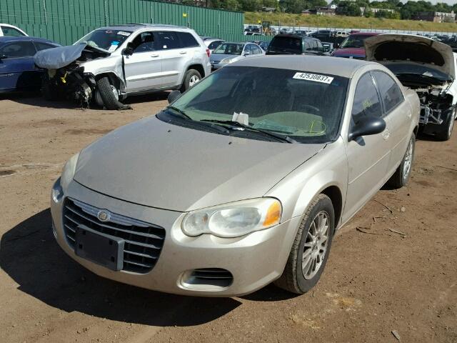 1C3EL46X25N659947 - 2005 CHRYSLER SEBRING BEIGE photo 2