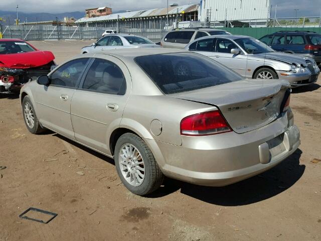 1C3EL46X25N659947 - 2005 CHRYSLER SEBRING BEIGE photo 3