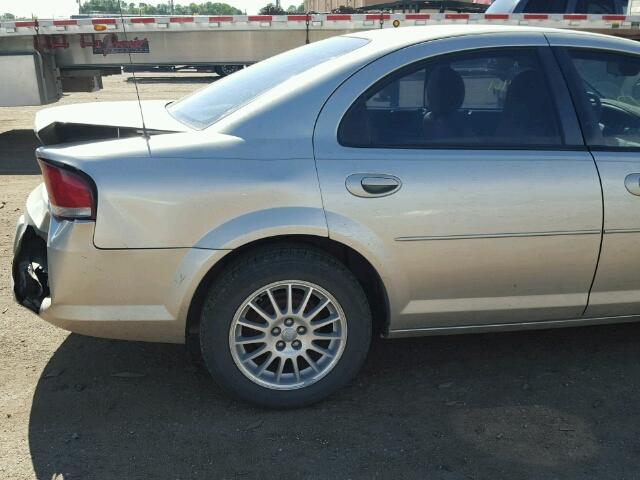 1C3EL46X25N659947 - 2005 CHRYSLER SEBRING BEIGE photo 9