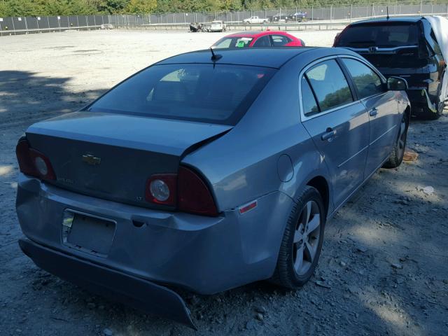 1G1ZJ57B084291041 - 2008 CHEVROLET MALIBU 2LT BLUE photo 4