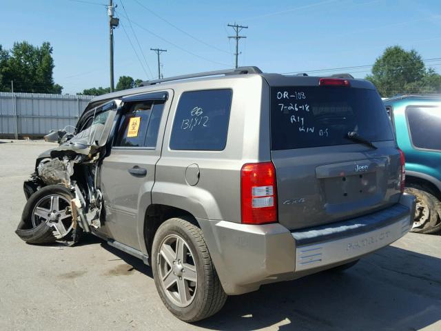 1J8FF48W58D638881 - 2008 JEEP PATRIOT LI GRAY photo 3