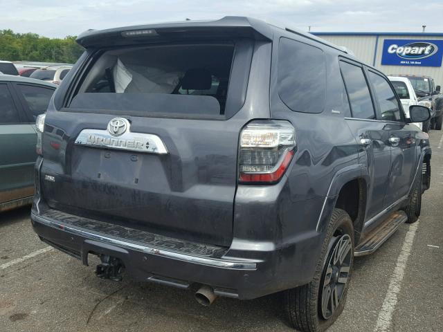 JTEBU5JR2H5463727 - 2017 TOYOTA 4RUNNER SR BLACK photo 4