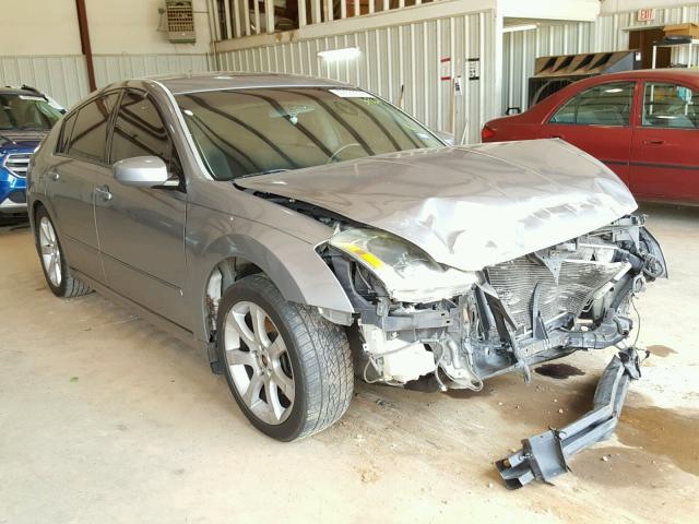 1N4BA41E47C833967 - 2007 NISSAN MAXIMA SE GRAY photo 1