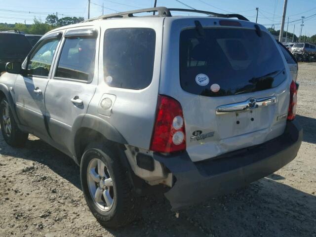 4F2YZ02ZX6KM32225 - 2006 MAZDA TRIBUTE I SILVER photo 9