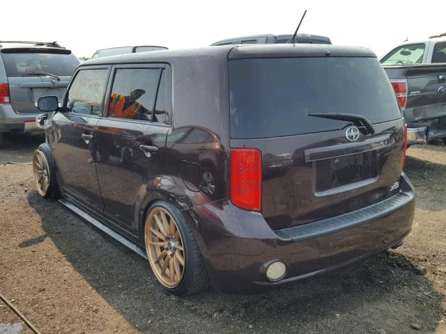 JTLKE50E181024160 - 2008 TOYOTA SCION XB Lila Foto 3