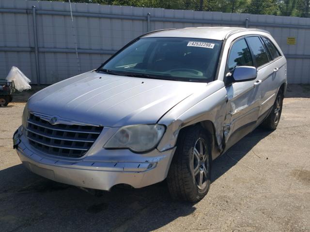 2A8GM68X17R247124 - 2007 CHRYSLER PACIFICA T SILVER photo 2