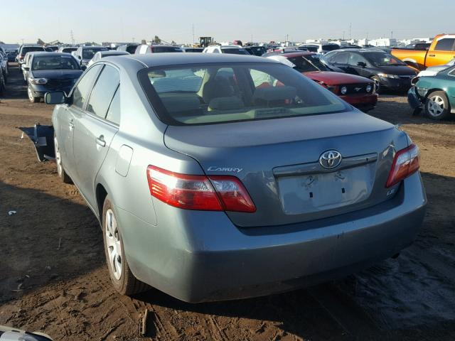 4T1BE46K69U855135 - 2009 TOYOTA CAMRY TEAL photo 3