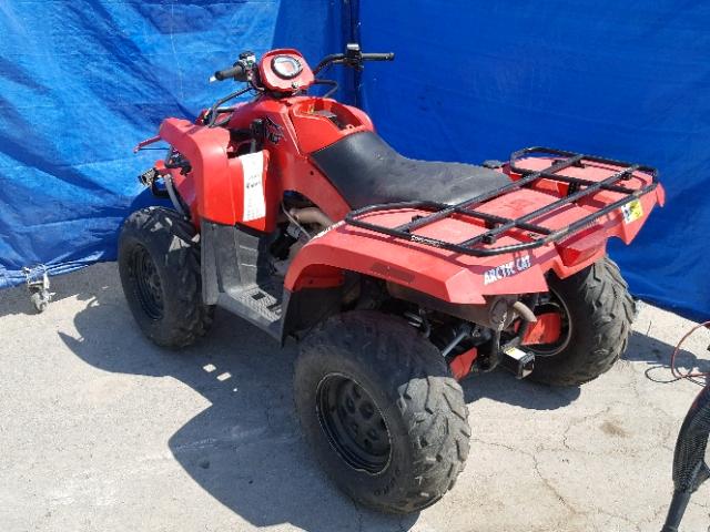 4UF10ATV1AT208592 - 2010 ARCTIC CAT ATV RED photo 3