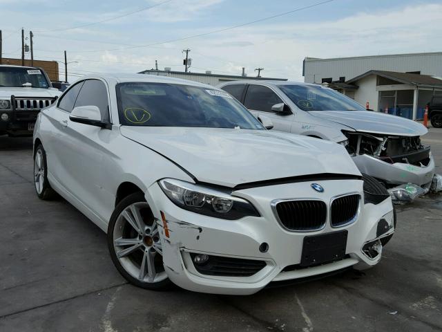 WBA1F5C58FV257004 - 2015 BMW 228 I WHITE photo 1
