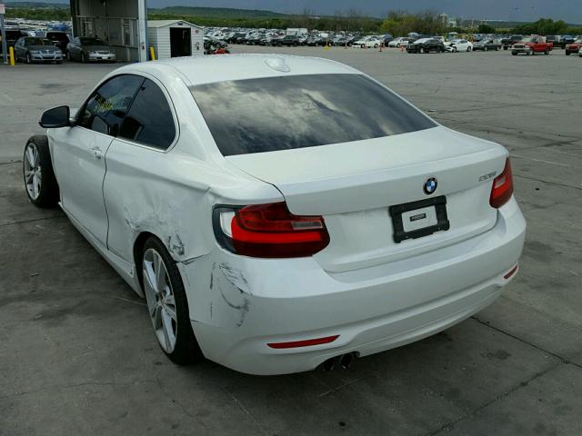 WBA1F5C58FV257004 - 2015 BMW 228 I WHITE photo 3