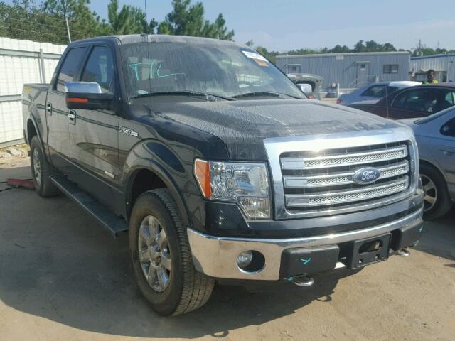 1FTFW1ET7DKF63574 - 2013 FORD F150 SUPER BLACK photo 1