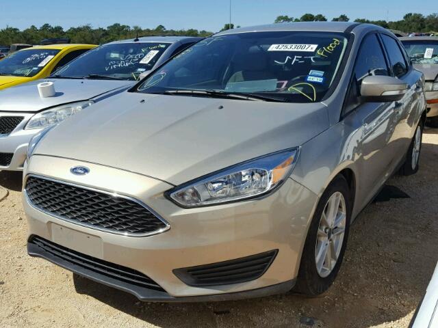 1FADP3F2XGL252652 - 2016 FORD FOCUS TAN photo 2