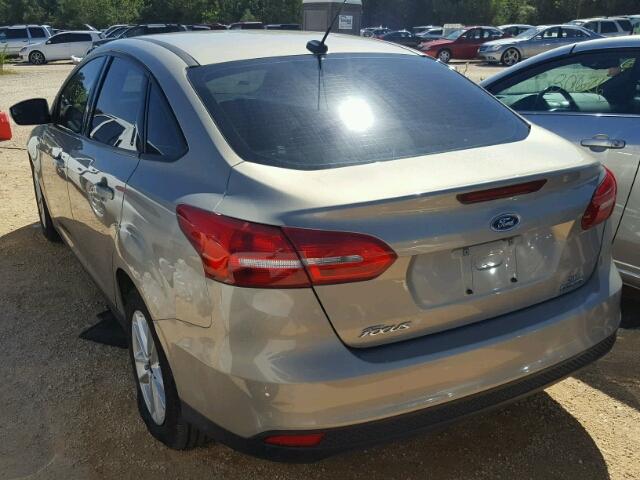 1FADP3F2XGL252652 - 2016 FORD FOCUS TAN photo 3