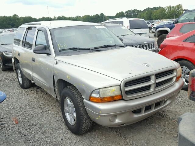 1B4HR38N02F106858 - 2002 DODGE DURANGO SP SILVER photo 1