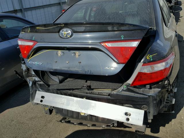 4T1BF1FK3FU935743 - 2015 TOYOTA CAMRY LE BLACK photo 9