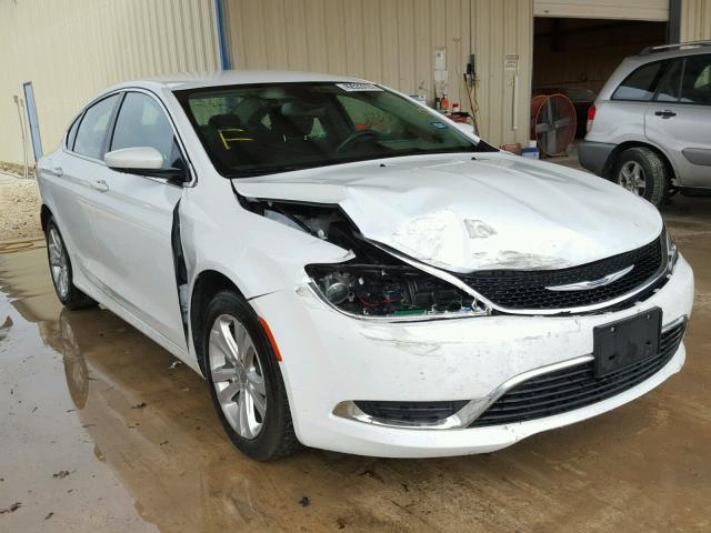 1C3CCCAB8GN159369 - 2016 CHRYSLER 200 LIMITE WHITE photo 1