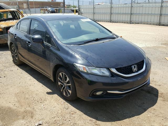 2HGFB2F97DH547727 - 2013 HONDA CIVIC EXL 黑色 照片 1