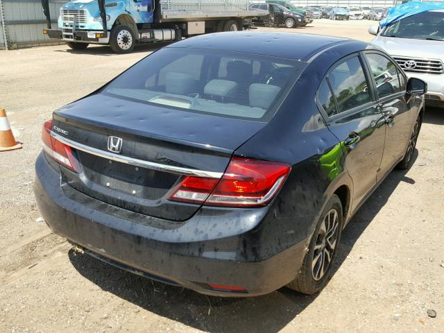 2HGFB2F97DH547727 - 2013 HONDA CIVIC EXL 黑色 照片 4