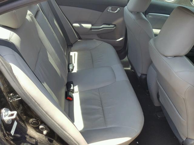 2HGFB2F97DH547727 - 2013 HONDA CIVIC EXL 黑色 照片 6