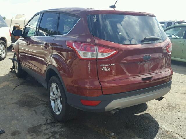 1FMCU0G77GUC55747 - 2016 FORD ESCAPE BURGUNDY photo 3