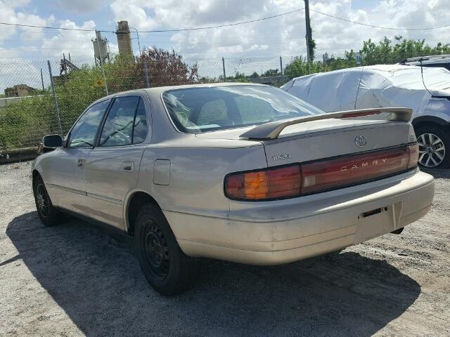 4T1SK12E2NU030582 - 1992 TOYOTA CAMRY LE ოქროსფერი ფოტო 3