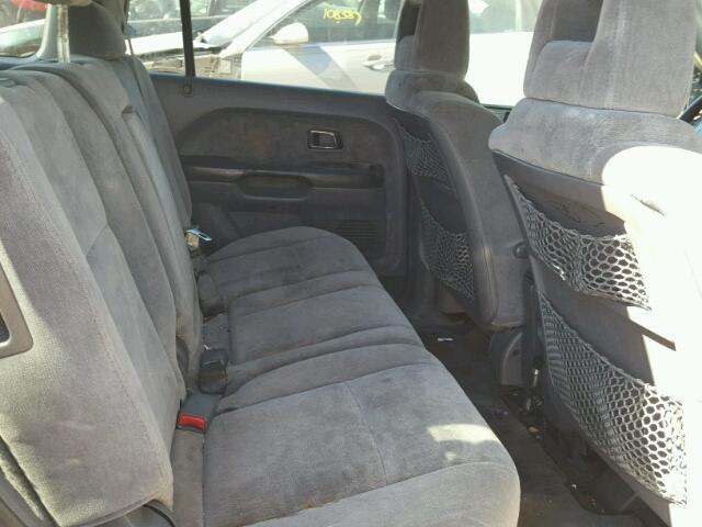 5FNYF18445B058376 - 2005 HONDA PILOT EX SILVER photo 6