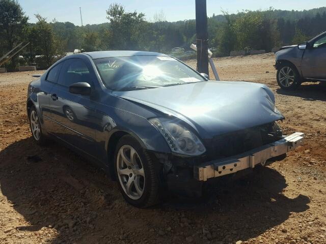 JNKCV54E05M410054 - 2005 INFINITI G35 BLUE photo 1