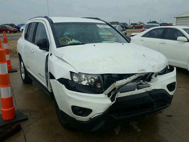 1C4NJCBA0GD742668 - 2016 JEEP COMPASS SP WHITE photo 1