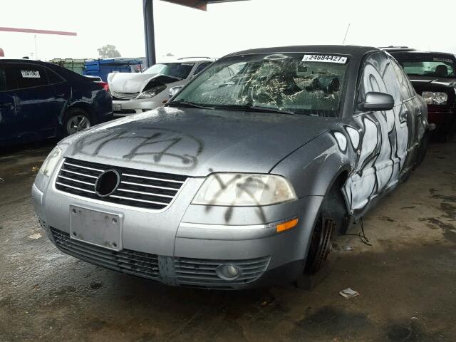 WVWPD63B14P102603 - 2004 VOLKSWAGEN PASSAT GRAY photo 2