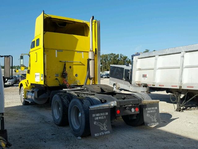 2HSCEAPR07C430159 - 2007 INTERNATIONAL 9200 YELLOW photo 3