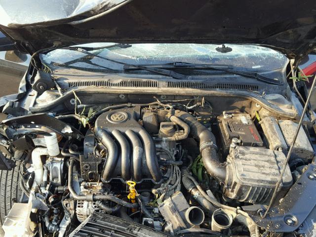 3VW2K7AJ9CM404688 - 2012 VOLKSWAGEN JETTA BASE Սև լուսանկար 7