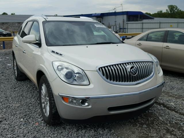 5GAKRBED0BJ340916 - 2011 BUICK ENCLAVE CX WHITE photo 1