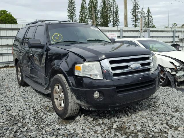 1FMJU1F54AEA07258 - 2010 FORD EXPEDITION BLACK photo 1