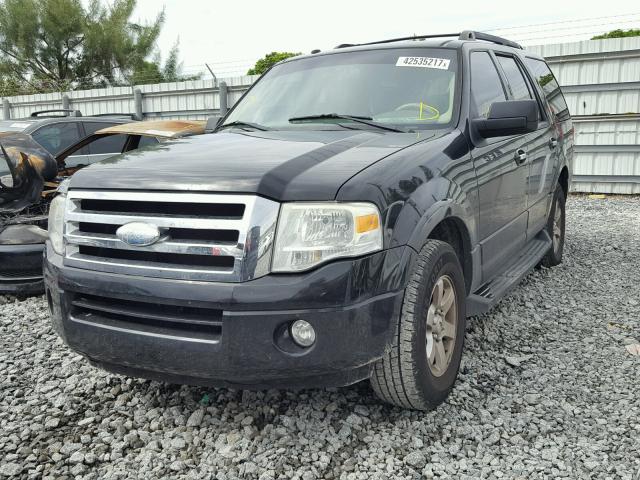 1FMJU1F54AEA07258 - 2010 FORD EXPEDITION BLACK photo 2