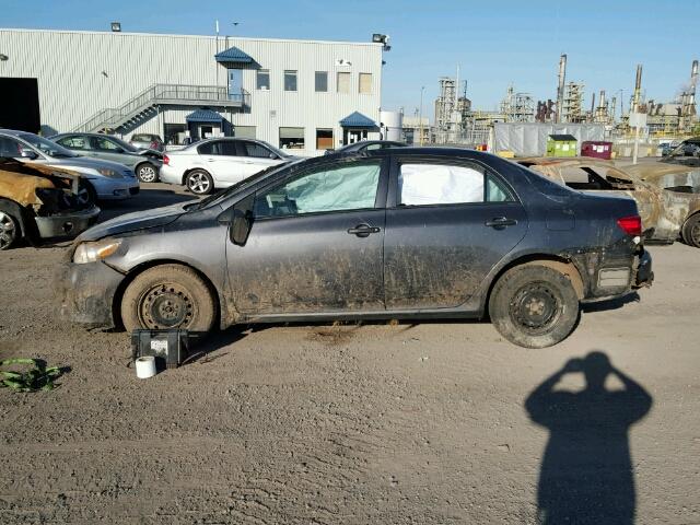 2T1BU4EE1DC092773 - 2013 TOYOTA COROLLA BA CHARCOAL photo 9