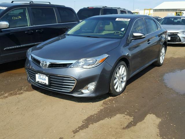 4T1BK1EB2DU019873 - 2013 TOYOTA AVALON BAS BLUE photo 2