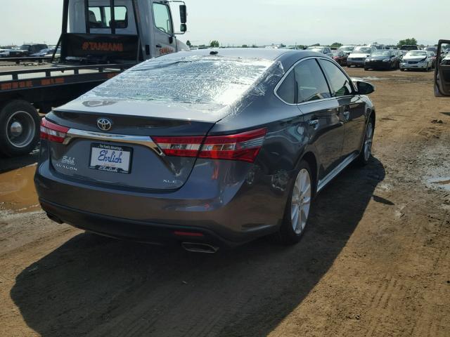 4T1BK1EB2DU019873 - 2013 TOYOTA AVALON BAS BLUE photo 4