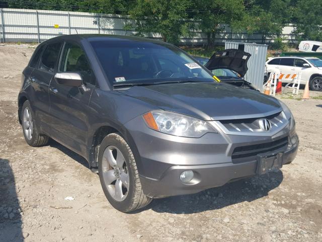 5J8TB18217A022355 - 2007 ACURA RDX GRAY photo 1