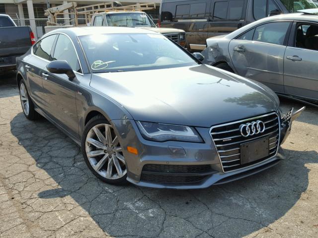 WAU2GAFC4DN072966 - 2013 AUDI A7 PRESTIG GRAY photo 1