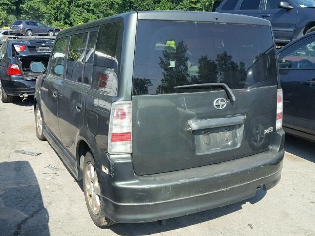 JTLKT324850180924 - 2005 TOYOTA SCION XB Жасыл фото 3