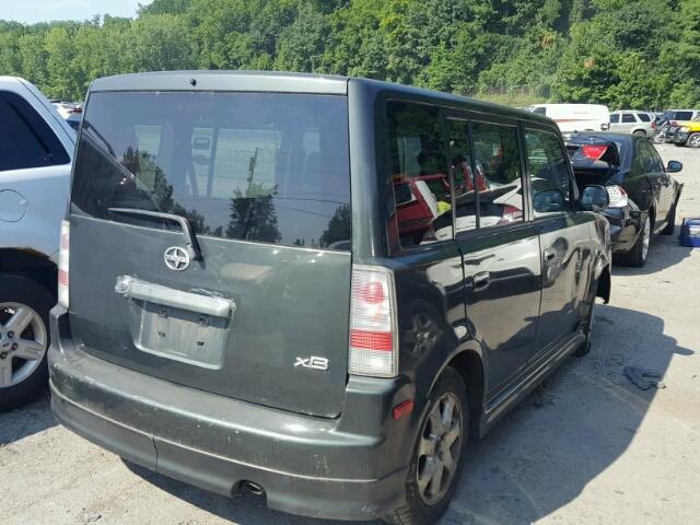 JTLKT324850180924 - 2005 TOYOTA SCION XB Жасыл фото 4