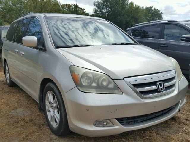 5FNRL38895B053279 - 2005 HONDA ODYSSEY TO SILVER photo 1