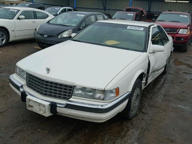 1G6KS52B4PU821185 - 1993 CADILLAC SEVILLE WHITE photo 2